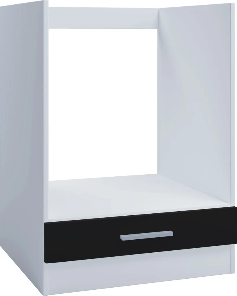 Mobile Base per Forno 60 cm Nero Kontor-Hermsen | Montaggio Facile