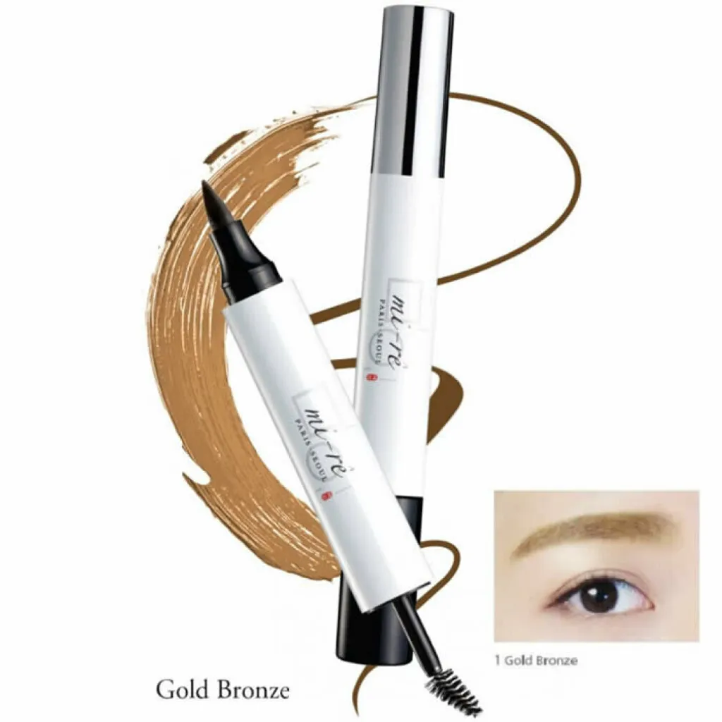 Mascara Sourcils Teinté Gold Bronze Brow Plume Perfection Fixateur