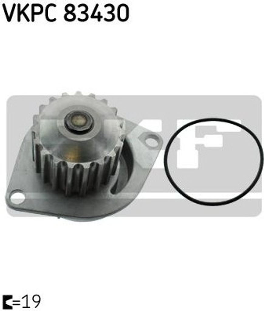 SKF Wasserpumpe für Citroen Saxo Xsara Berlingo C4 Peugeot Partner 106