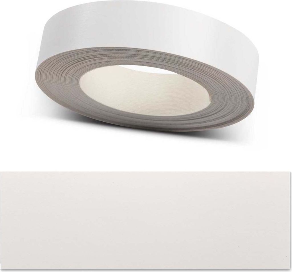 ben+camilla.com Kantenumleimer | Weiß 20 mm x 10 m | Sicherer, bequem, Profi Material