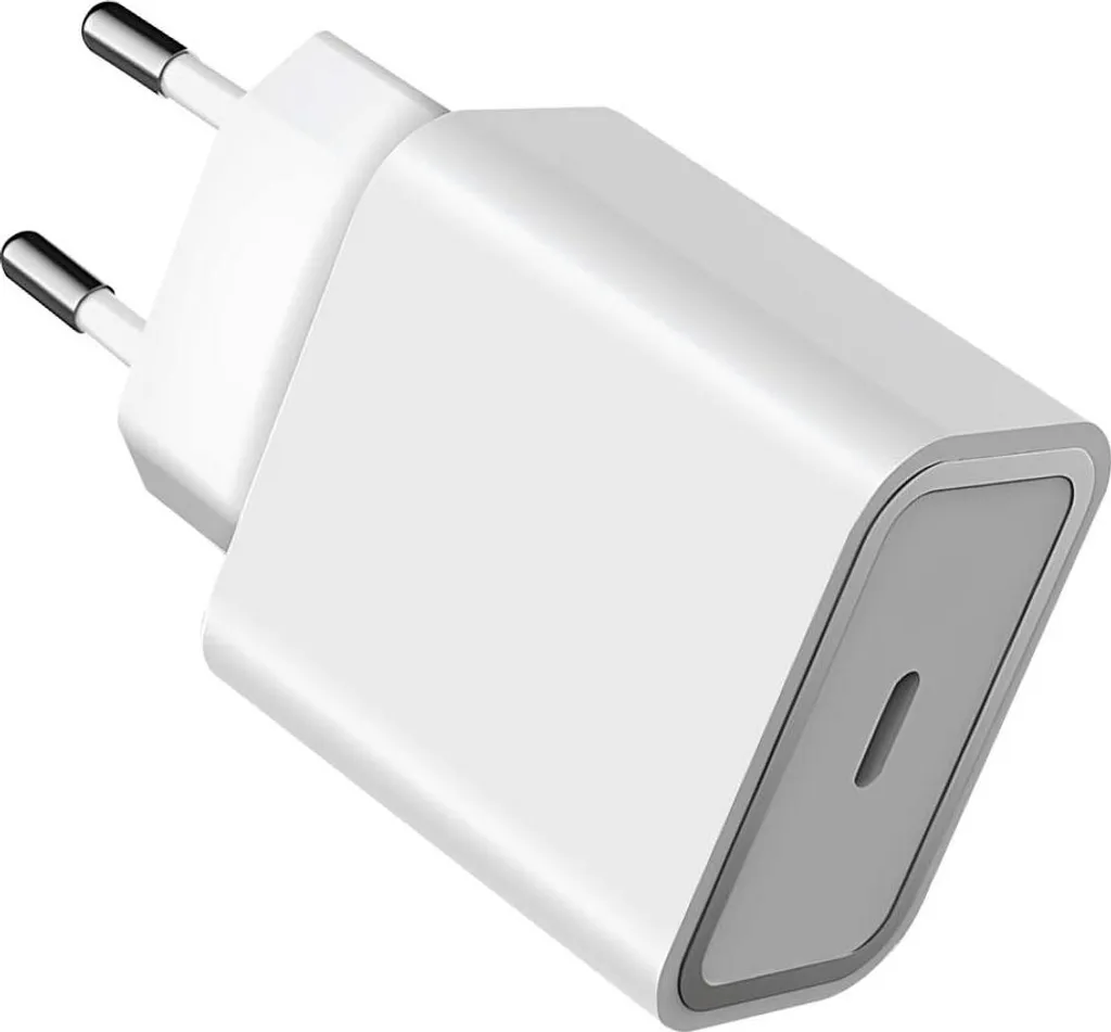 Force Power, caricatore di rete USB-C 25W Power Delivery, bianco