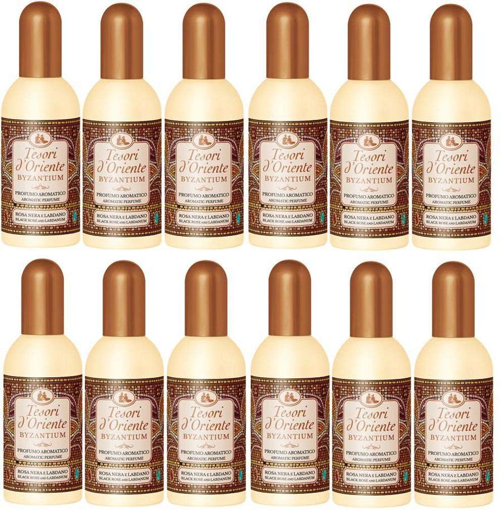 12x tesori d ́Oriente Byzantium Aromatic Parfum Eau de Toilette EDT 100 ml