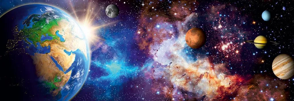 Puzzle Panoramique 1000 pièces Roovi Mars - Divertissement éducatif spatial