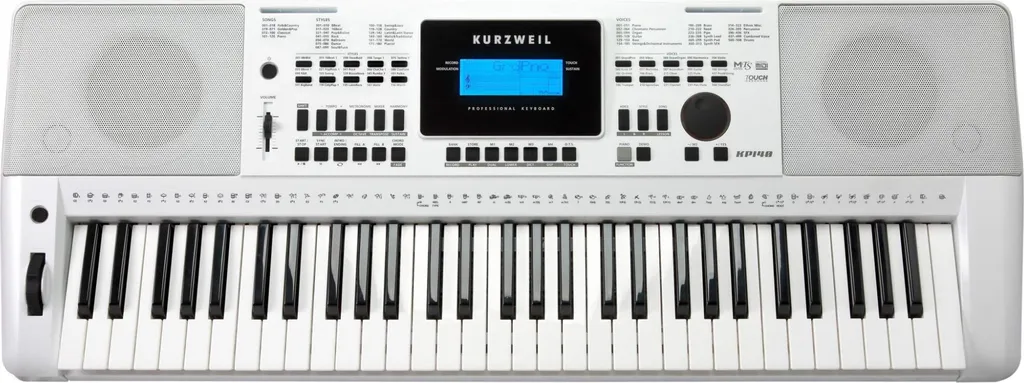 Clavier arrangeur numérique Kurzweil KP140 noir à touches sensibles