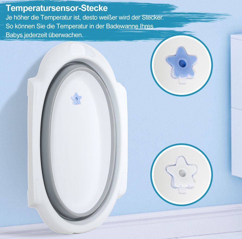 Dětská vanička s rámem 85 cm - Dětská skládací vanička s Obrázek produktu 6