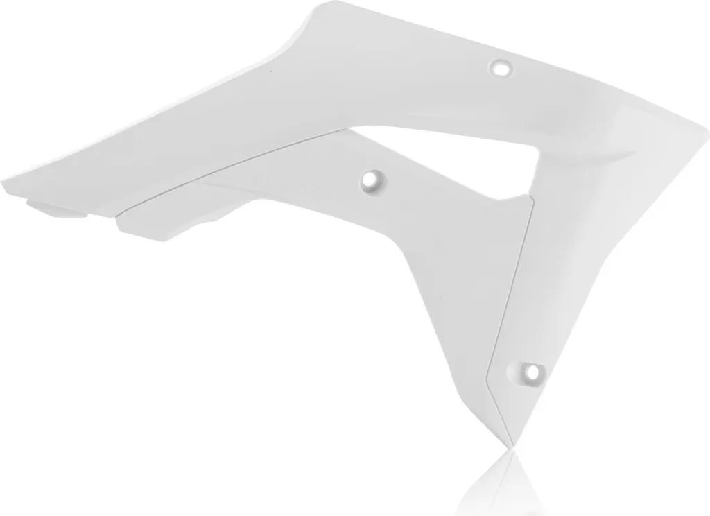 Paire de ouïes de radiateur Acerbis blanches pour Honda CR 125 250 R