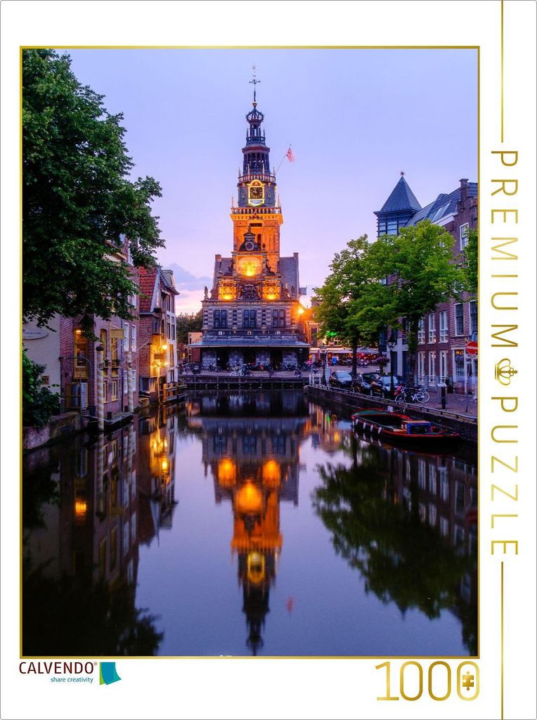 CALVENDO Puzzle Alkmaar | 1000 Teile Lege-Größe 64x48cm Foto-Puzzle für glückliche Stunden