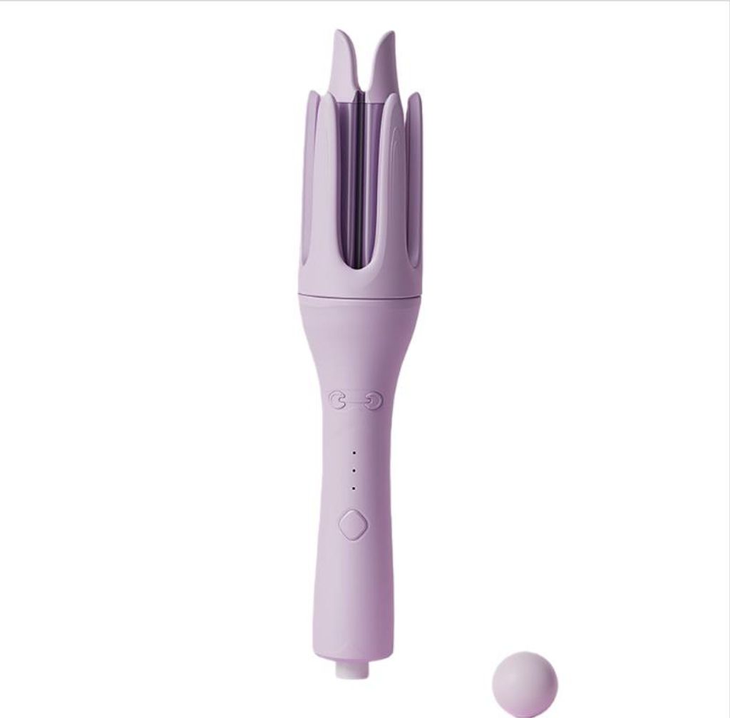 INF 32mm Automatischer Elektrischer Lockenstab - Mühelose Locken mit Temperaturregelung Violett
