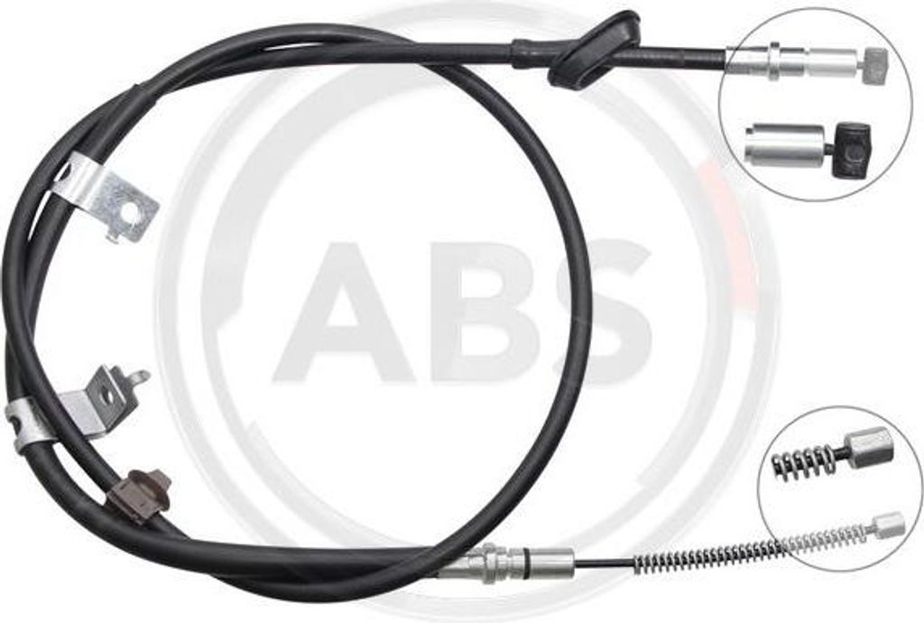 A.B.S. K19137 Seilzug, Handbremse OE 47560SAA023 kompatibel mit Jazz