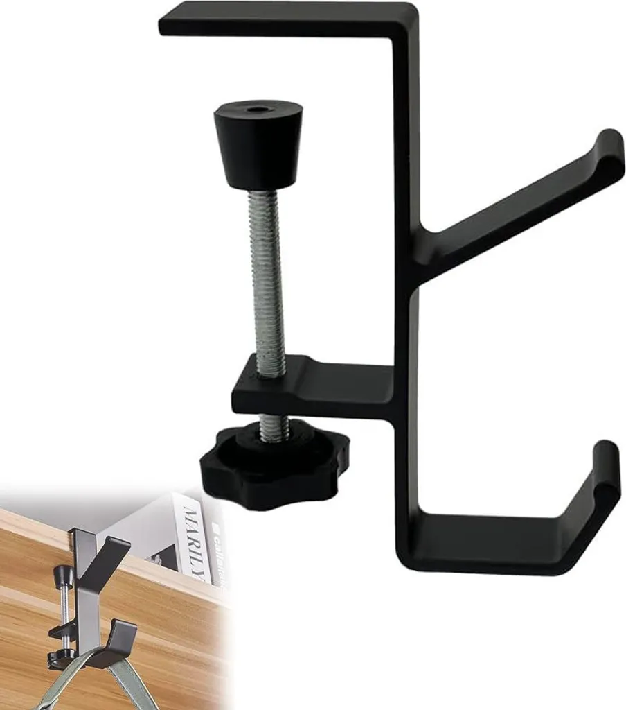 Gancio per Zaino Scolastico e Supporto Cuffie - Kit Salva Spazio Casa