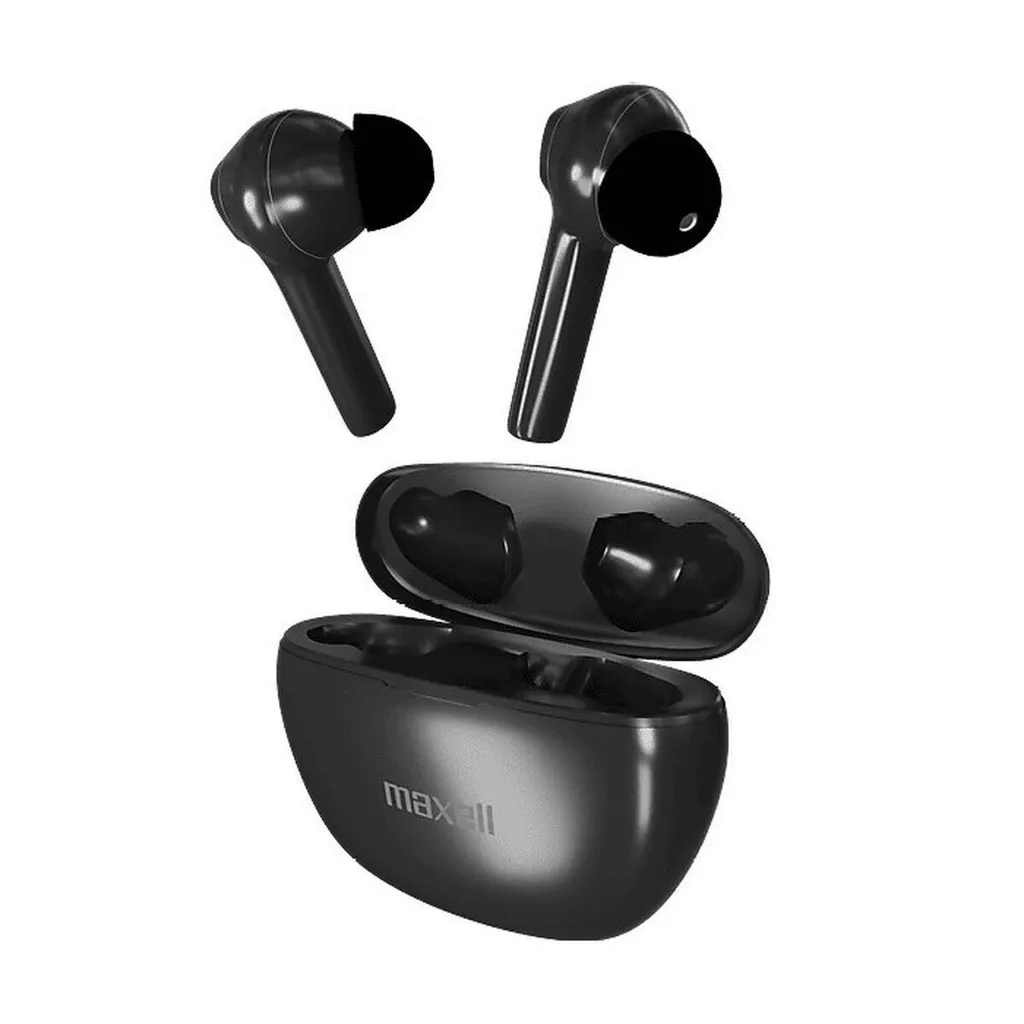 Maxell Dynamic+ Écouteurs Sans Fil Bluetooth Noir avec Étui de Charge - 2