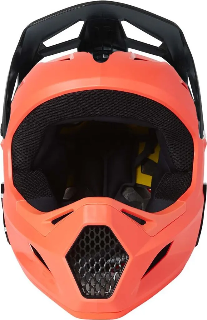 Protection Maximale VTT DH avec le Casque Fox Rampage Mips Orange XL - 4