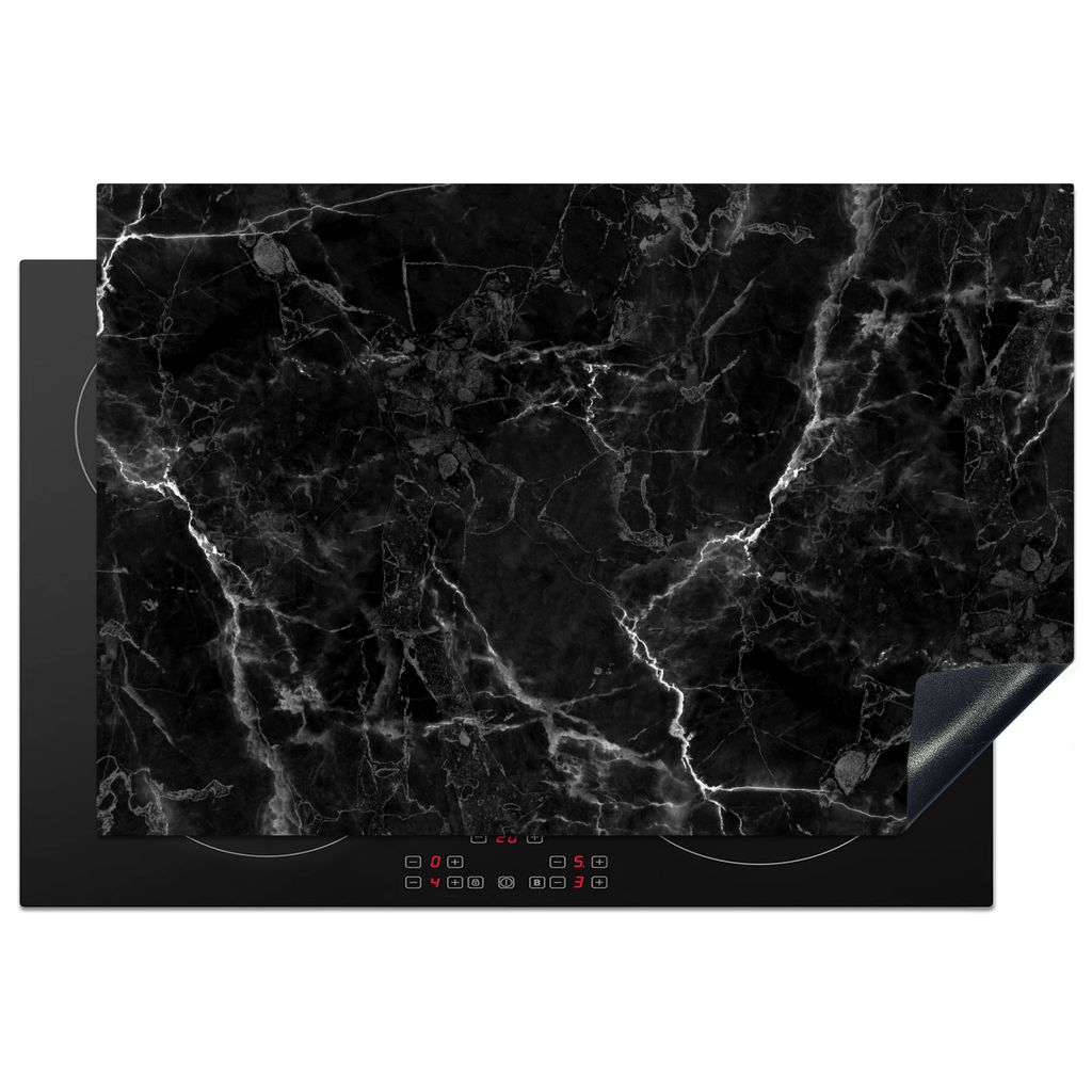 KitchenYeah Herdabdeckplatte marmor-getty-yjgdu3uirwnyvh0p-3-2-v2 , 76x51cm, Küche Deko, Glaskeramikkochfeld Herdabdeckung, Abdeckplatte fùr Ko...