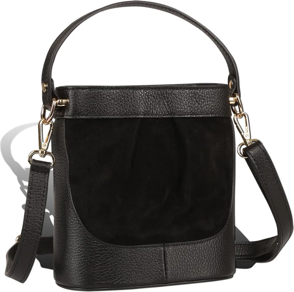 Sac bandoulière noir Toscanto idéal pour voyage et sorties ville