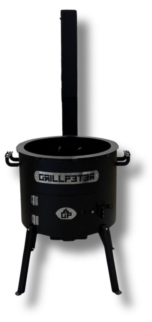 Utschak Asamat mit Abzugsrohr Ø45cm Feuerofen für Kazan Produktbild 