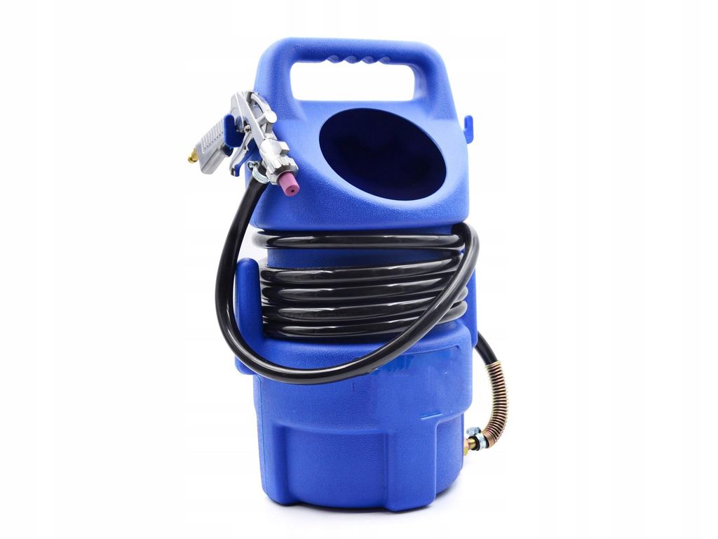 Druckluft Sandstrahlgerät 10 l mobil Sandstrahlpistole Produktbild 