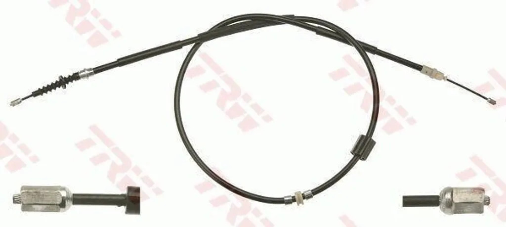 Câble de frein à main TRW GCH3027 pour Mondeo III - Réf OE 1S712A809BJ