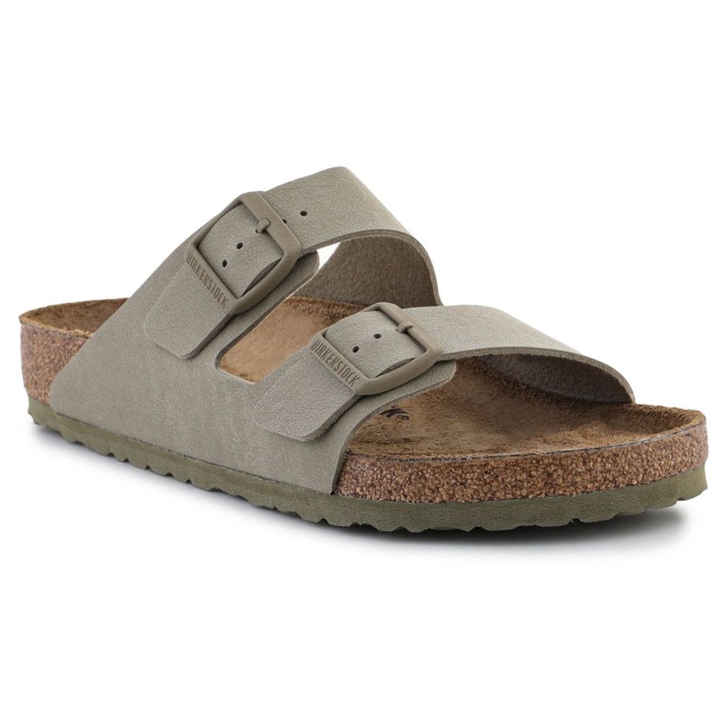 Birkenstock Arizona Pantolette Grün in Gr. 43 Produktbild 