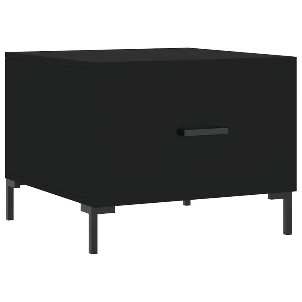 SYFAX Tavolino Nero 50x50: Il Cuore del Tuo Relax in Salotto