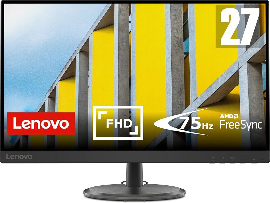 Lenovo D27-37 27 Zoll Full HD Monitor Produktbild 