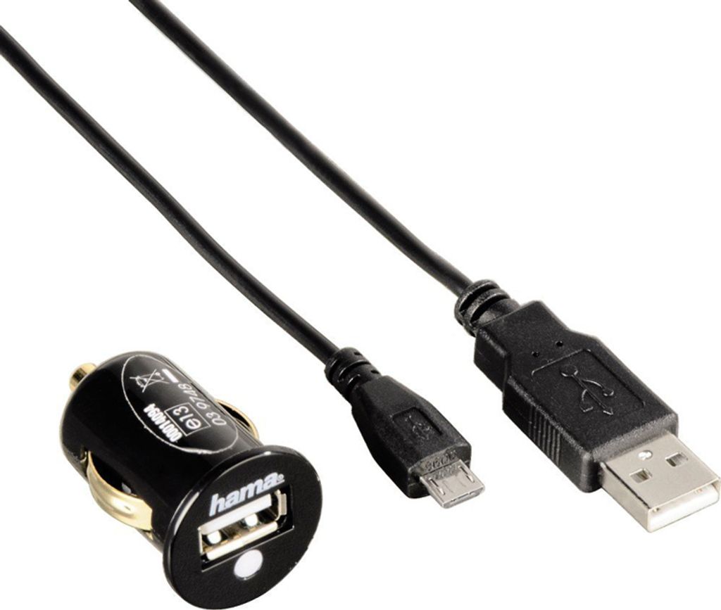 Hama Ladegerät Picco 12 V für micro USB