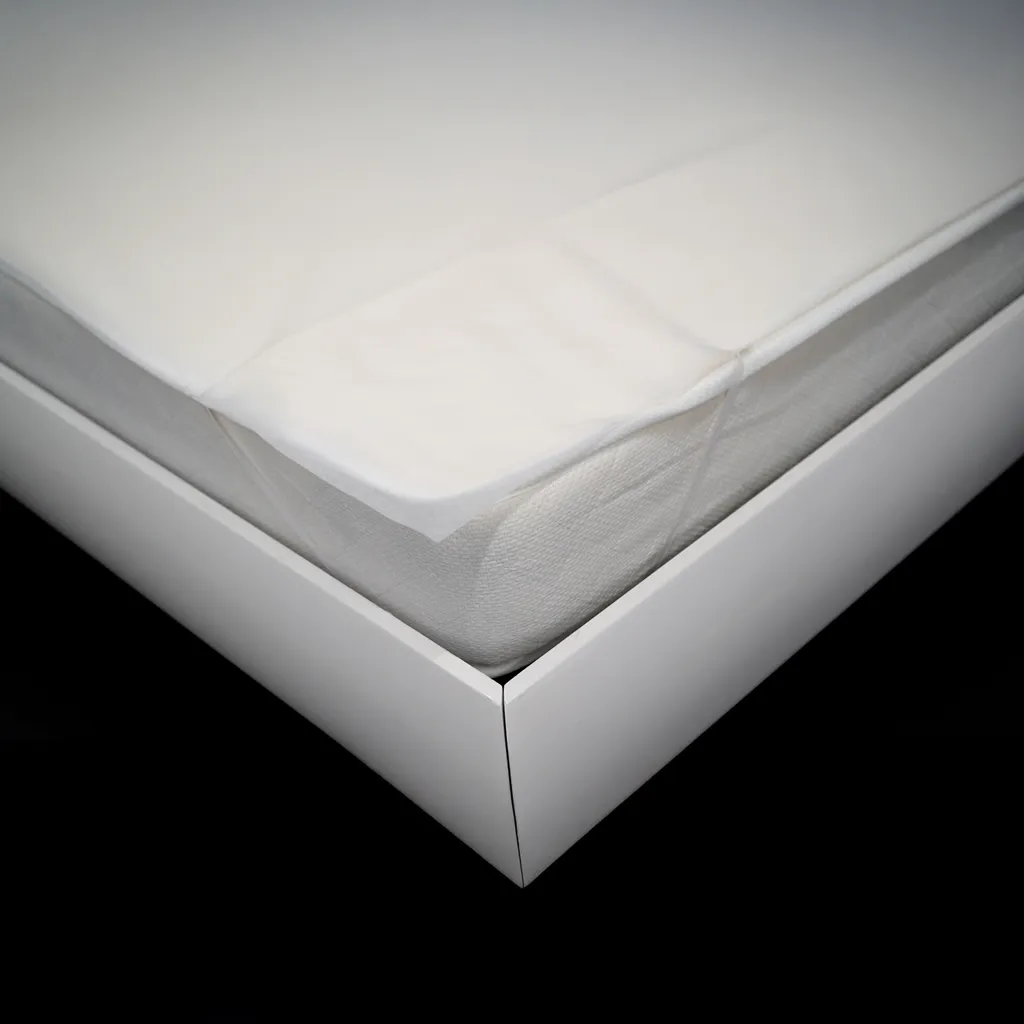 Alèse de protection matelas 160x200 cm blanche Douceur d'Intérieur - 3