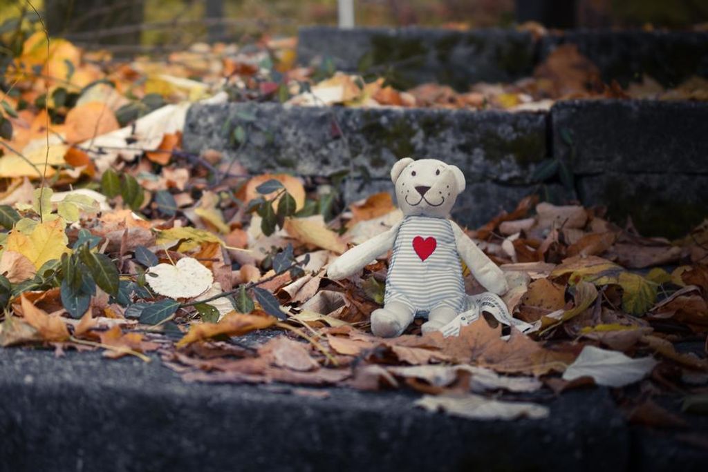 hansepuzzle 29767 - Teddy im Herbst Puzzle, 2000 Teile, Natur, 90,0 x 60,0cm mit hochwertiger Aufbewahrung, Kartonbox & Beutel