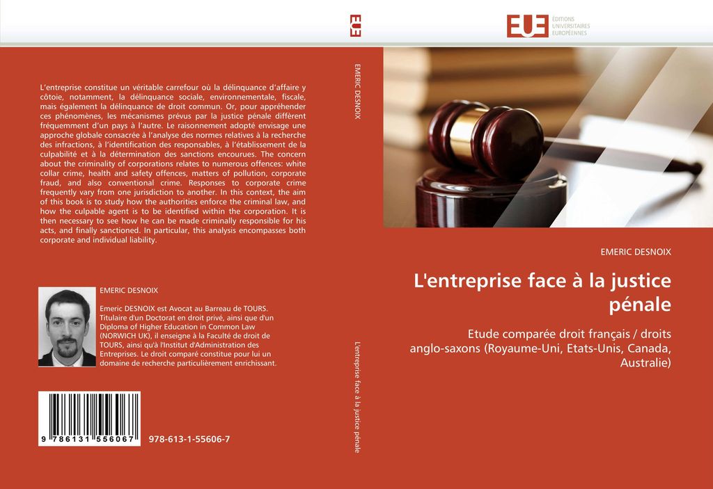 L''entreprise face à la justice pénale