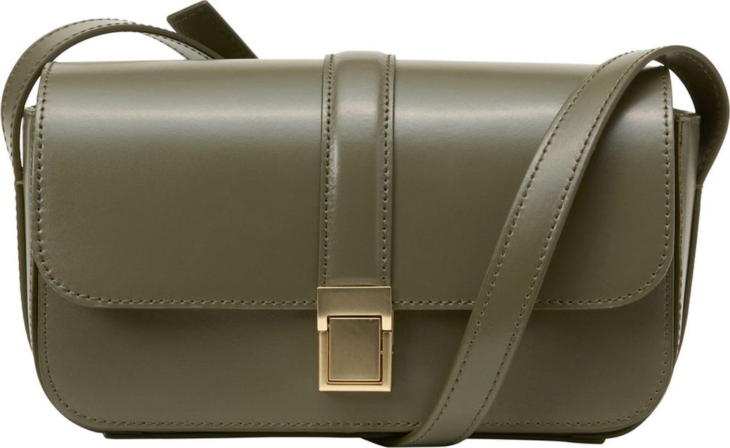 Marc O'Polo Umhängetasche Schultertasche Taris Crossbody Bag Dark Mossy Olive olivgrün
