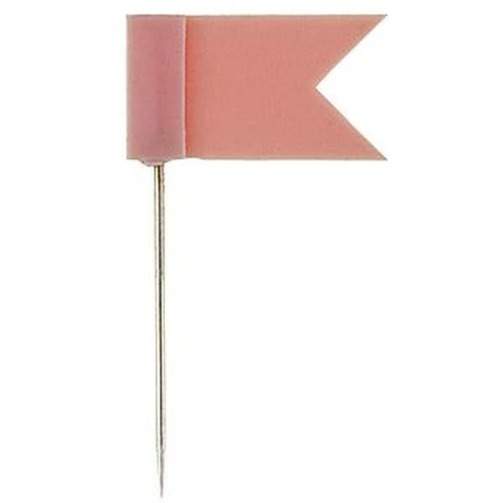 Markierfähnchen, Rosa, Dose à 20 Stück