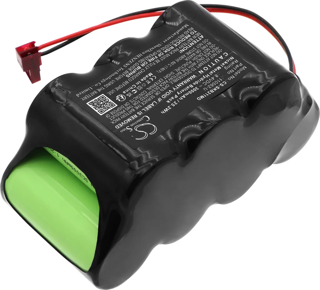Batterie Techtek pour Stryker 211-22 Power Pack remplace 110562-U - 2