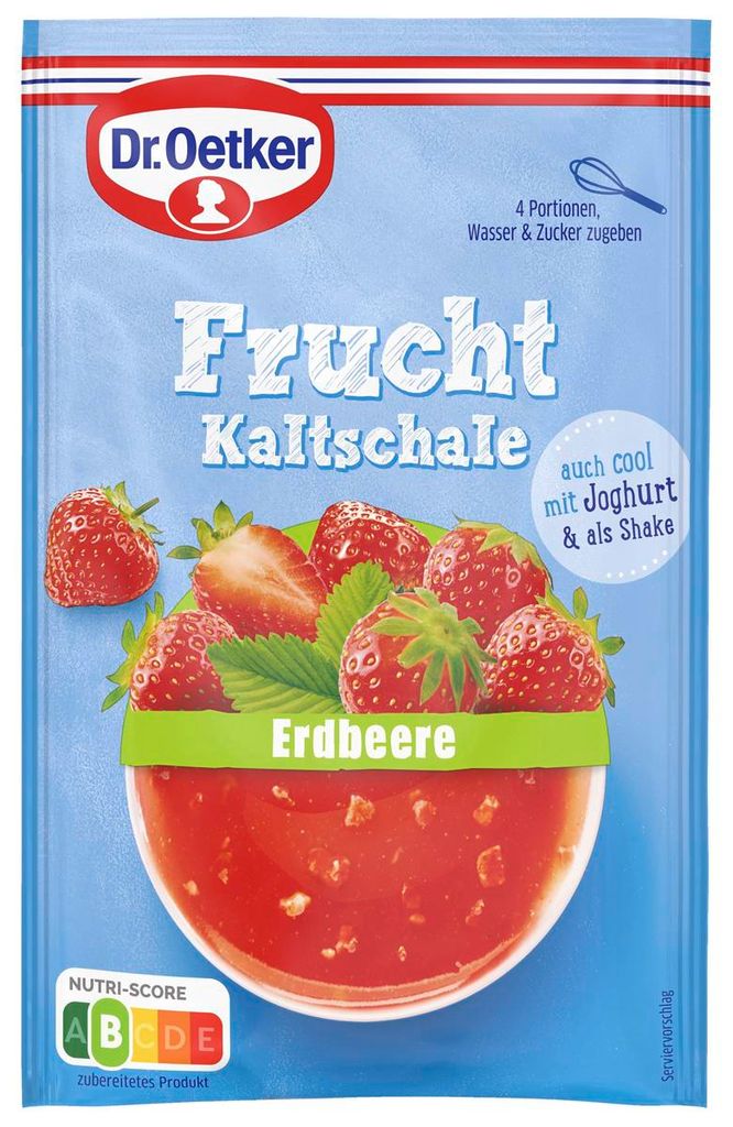 Dr Oetker piatto freddo fragola fruttato delizioso dessert Immagine del prodotto 