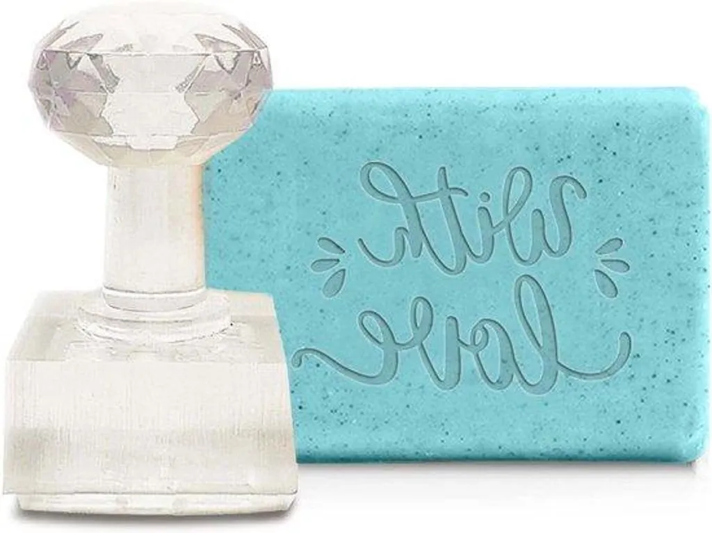 Tampon savon anti-adhésif en acrylique - Marquage net sans bavure DIY