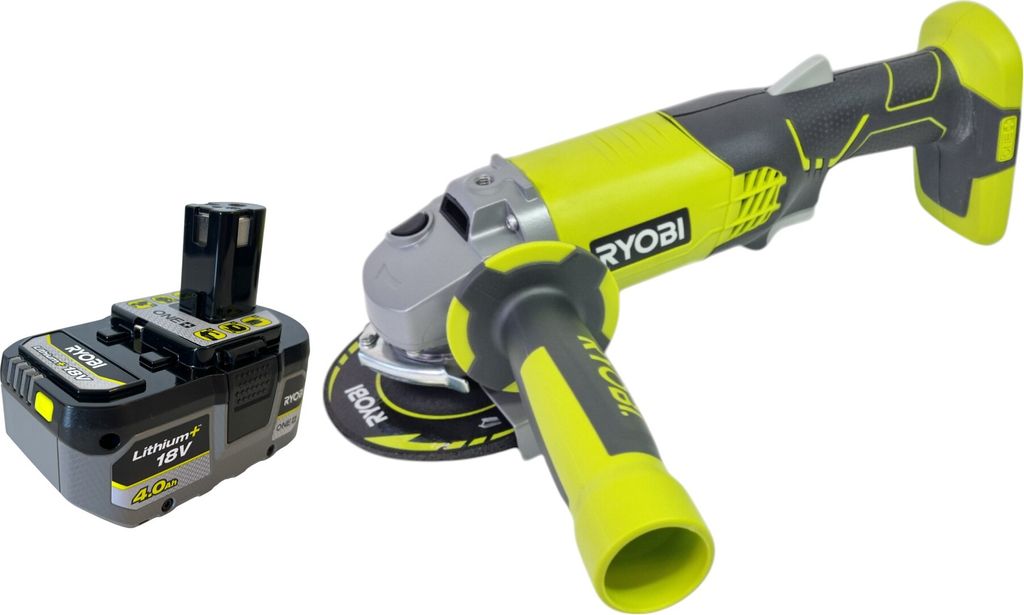 RYOBI R18AG-0 Meuleuse d'angle sans fil 18 V ONE+ 115 mm + Image du produit 