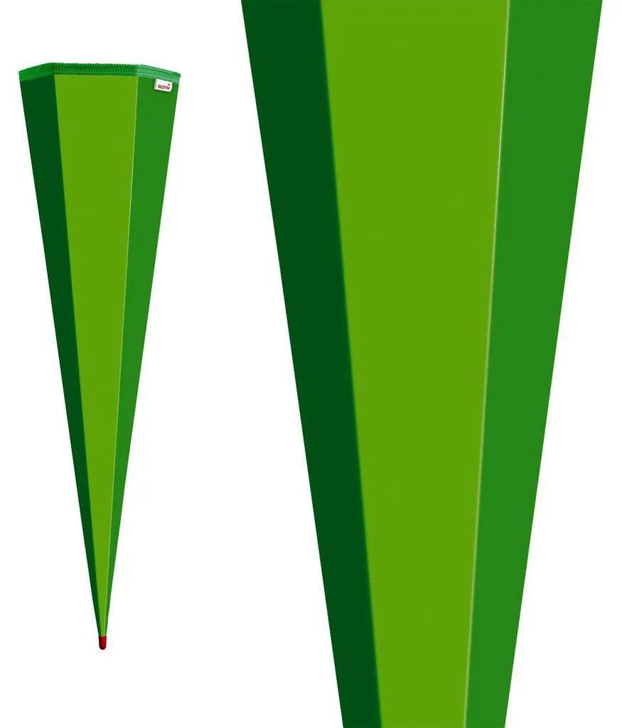 Cône de Scolarité Vide Vert 85cm - Pochette Surprise Rentrée Primaire - 4