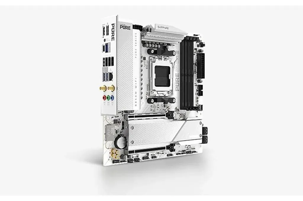 Sapphire MB PURE B850M WIFI Idéal pour PC Multitâche AM5 et Mémoire DDR5