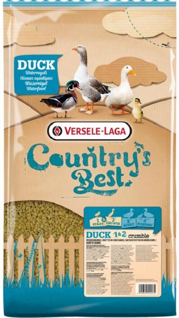 4 x Versele Duck 1&2 Crumble 5 kg Produktbild 