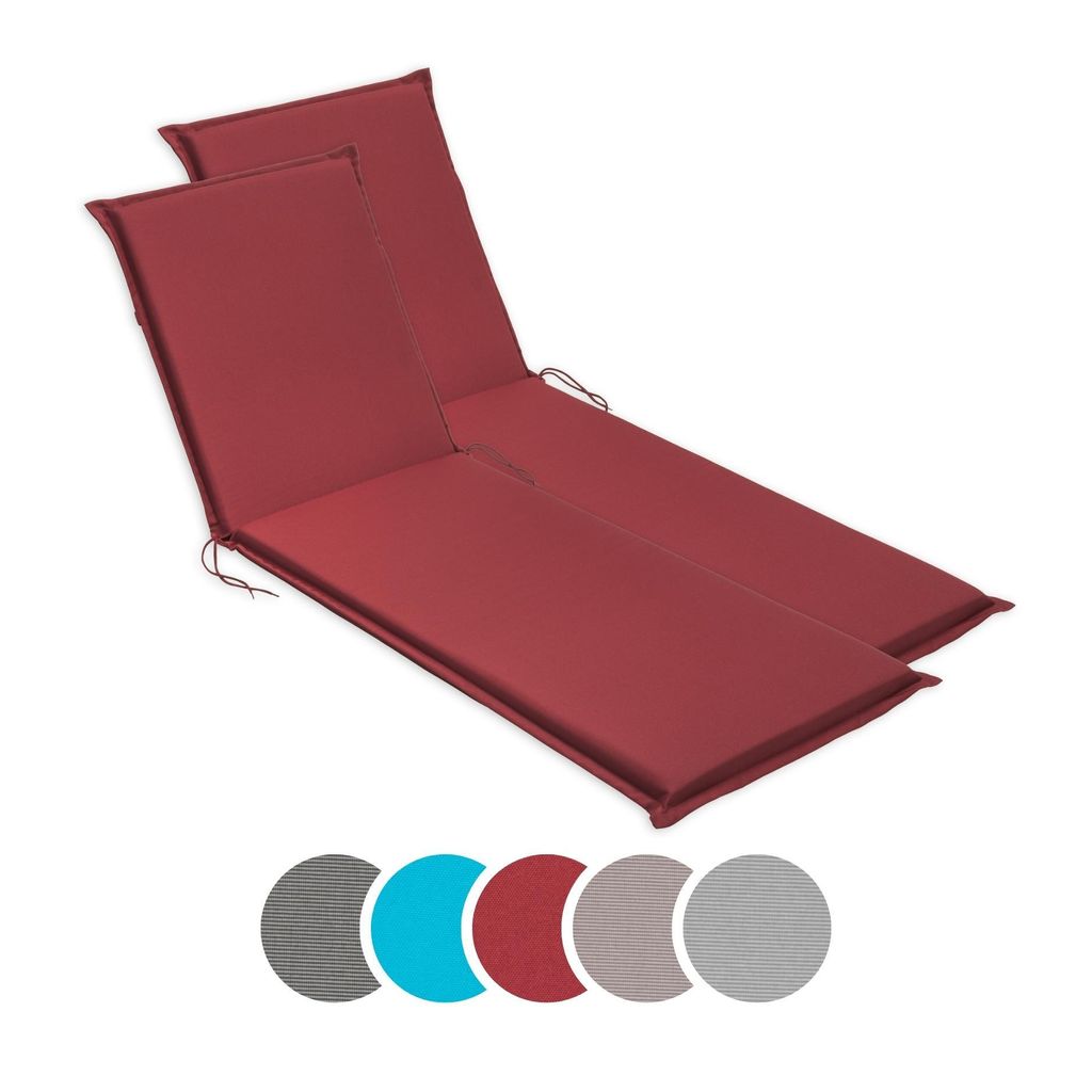 sleepling - Set di 2 cuscini per sdraio da giardino, Immagine del prodotto 