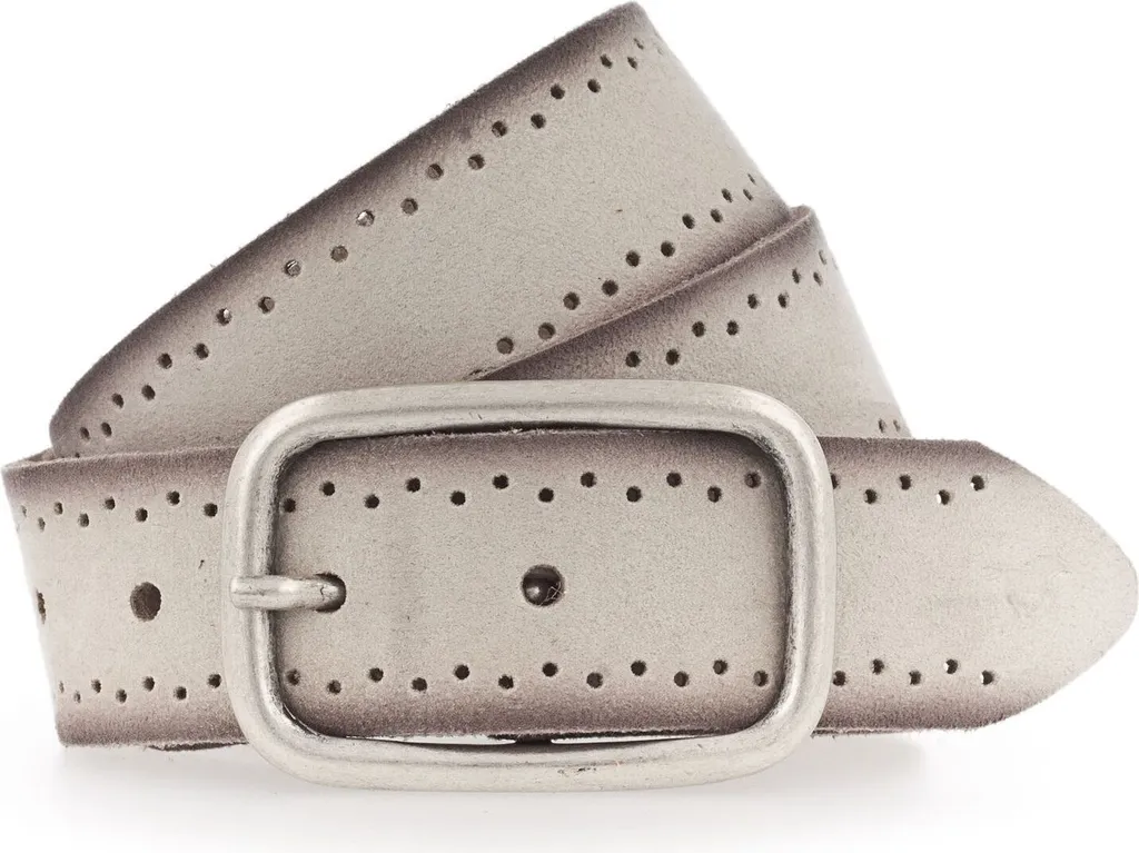 Cintura MUSTANG Donna Pelle Beige Dark Vanilla 3.5 W110 - Vera Pelle