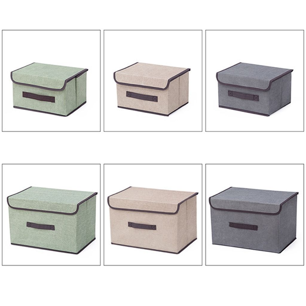 Abschließbare Aufbewahrungsbox 40x30x21cm - Organizer Mit Deckel Für Kleidung & Spielzeug