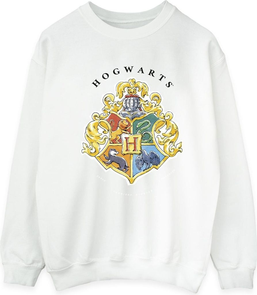 Harry Potter - "Hogwarts" Sweatshirt für Herren BI28998 (XL) (Weiß)