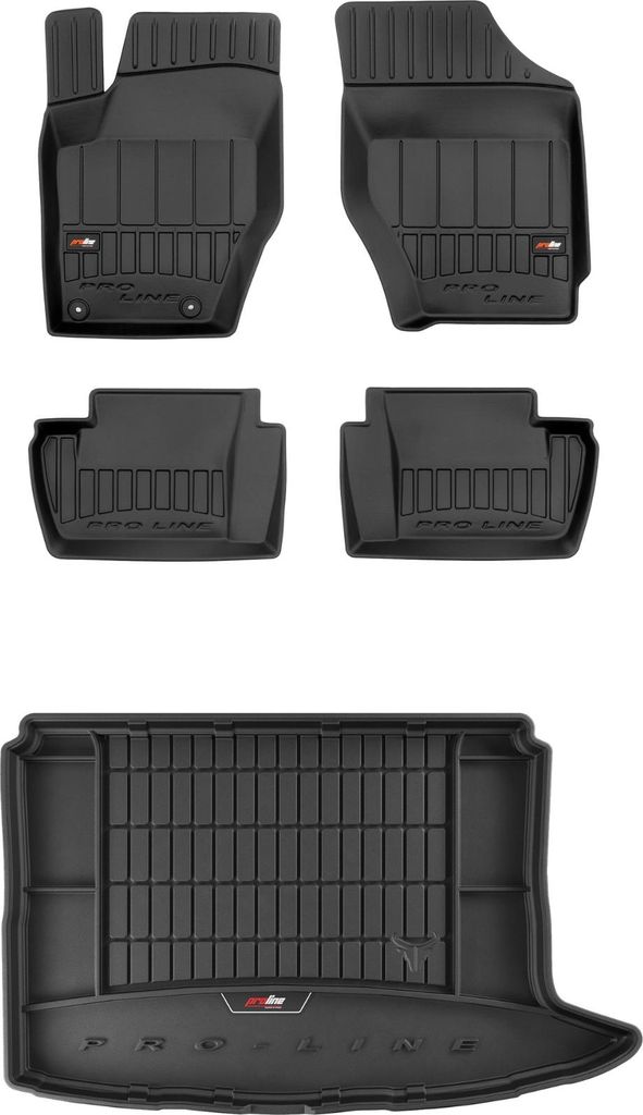 FROGUM 3D Gummimatten und Kofferraummatte für Citroën C4 I 2004-2010