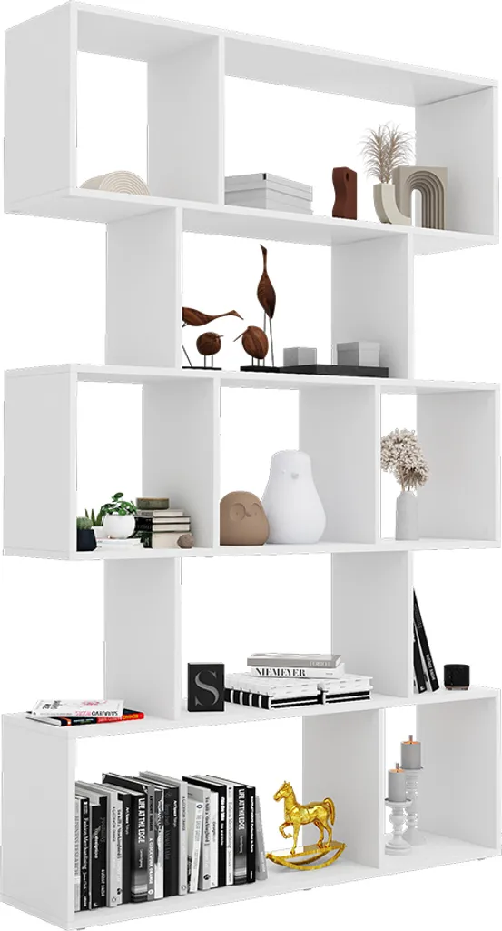 Meuble rangement cube blanc pour optimiser petits espaces Aramis - 7