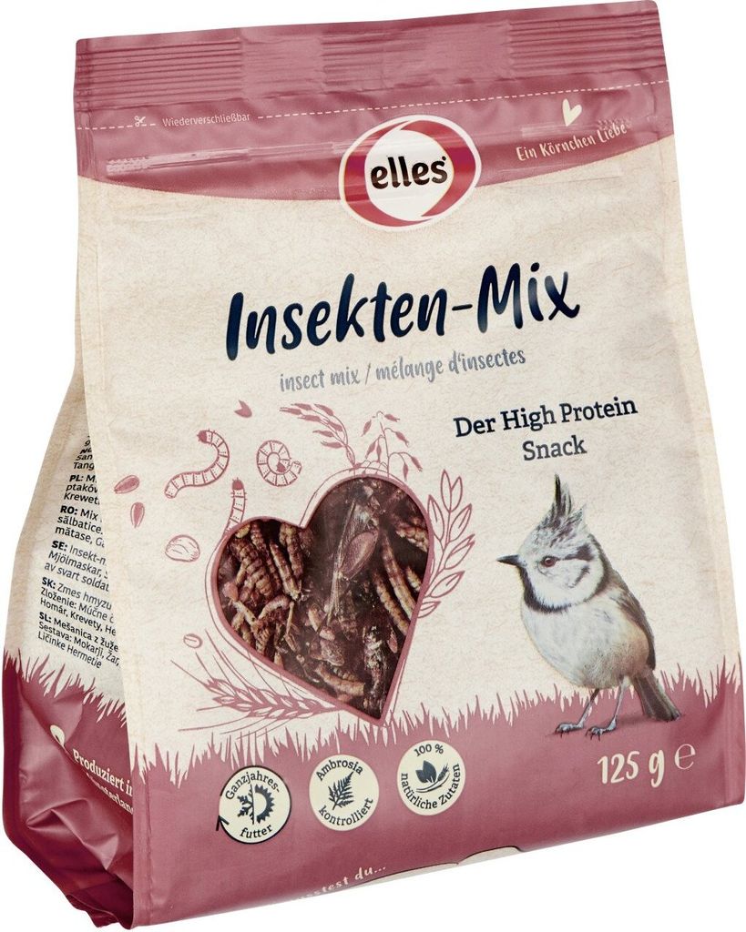 Elles Wildvogelfutter Insektenmix 125 g Produktbild 