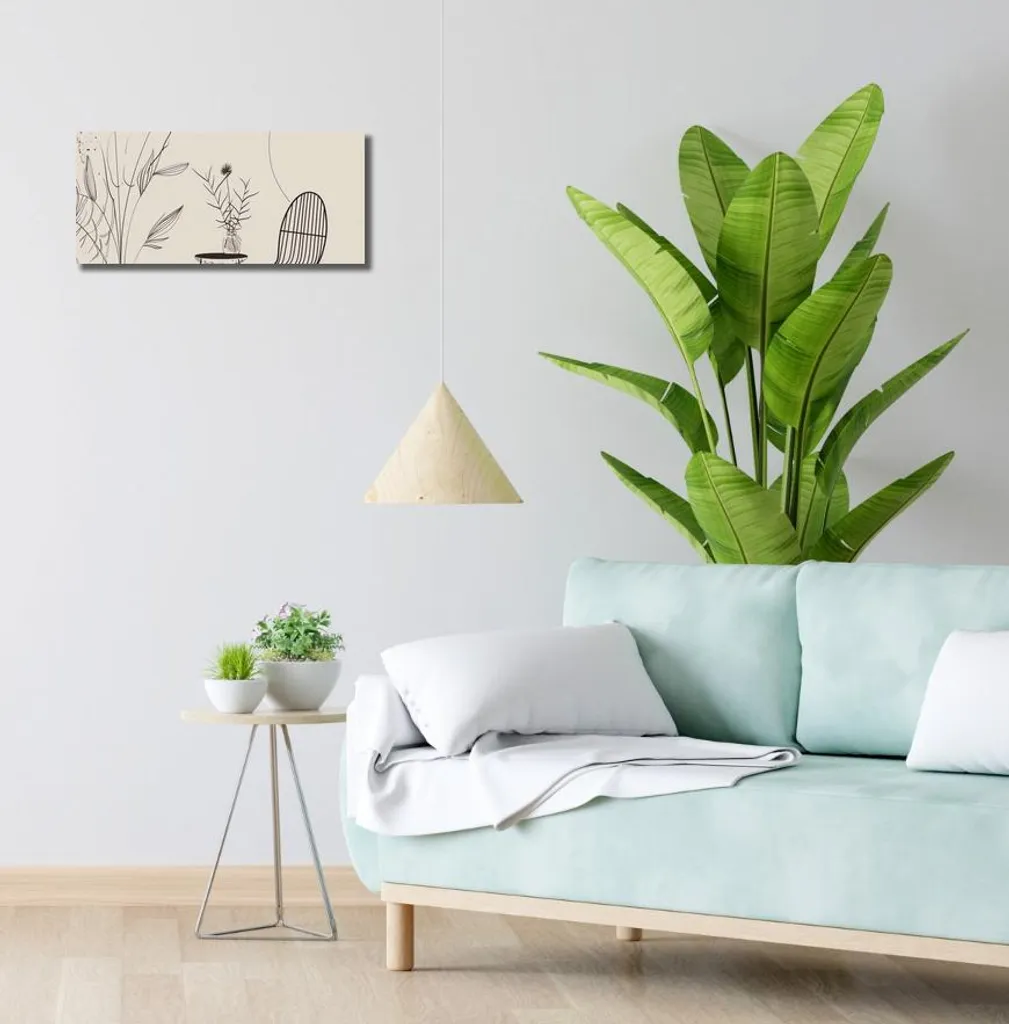 Tableau Mural Résistant 50 x 20 cm - Finition Haute Qualité Extérieur - 2