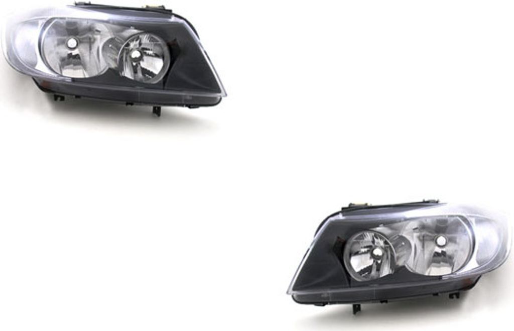 Johns, Scheinwerfer Halogen passend für BMW 3er E90 E91 05 - 08 H7 H7 Satz Links Rechts 63116942747 63116942748
