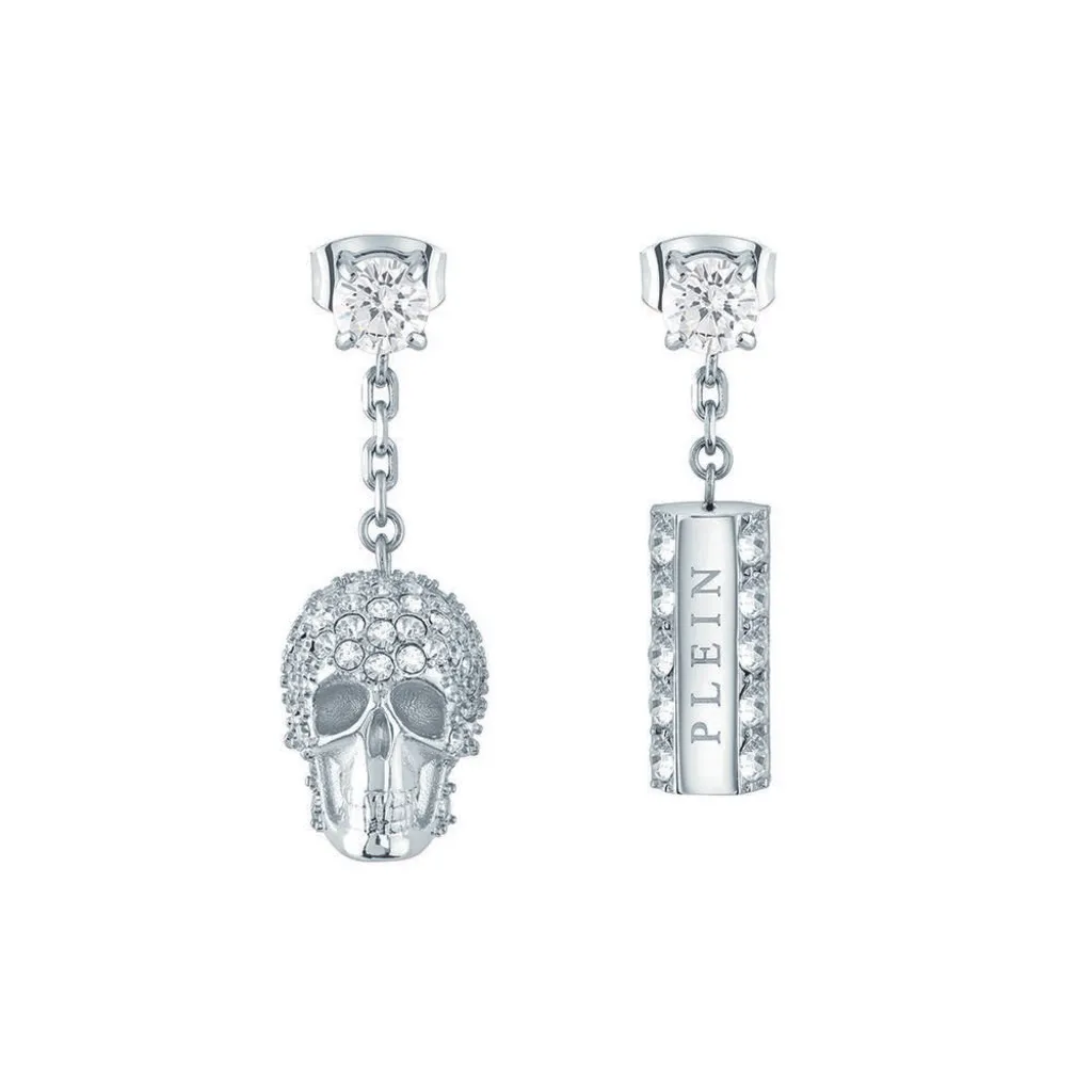 Boucles d'oreilles pendantes SLIDING $KULL Philipp Plein pour Femmes