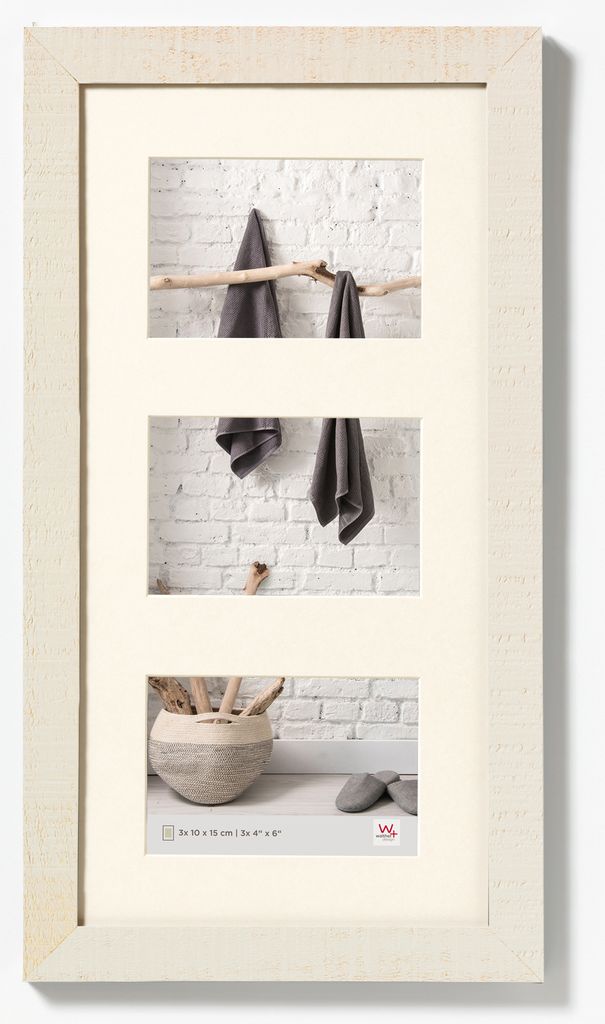 Walther Design Bilderrahmen Home 3 x 10 x 15 cm Weiß