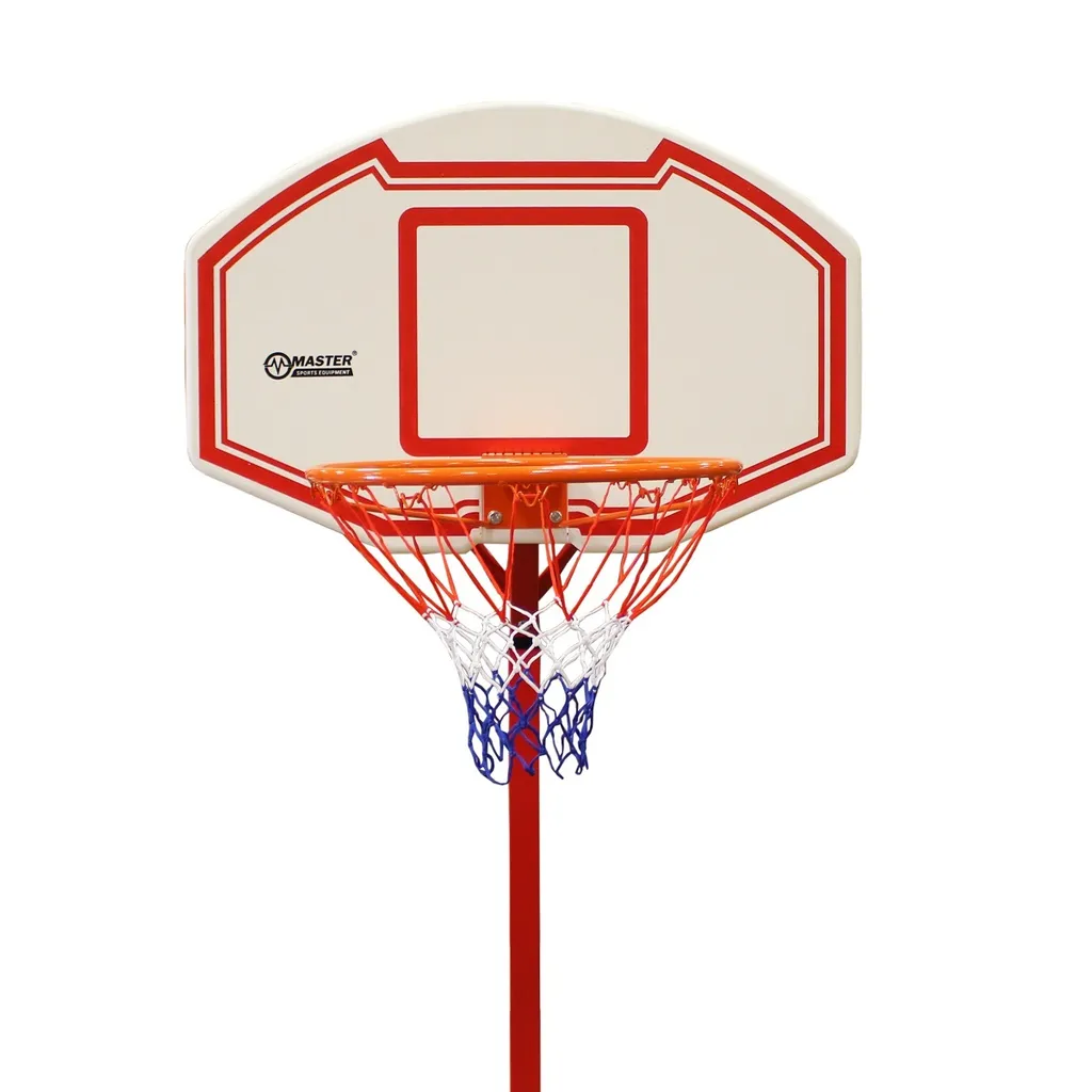 Panier de basket MASTER Attack 260 - Système de jeu réglable extérieur - 3