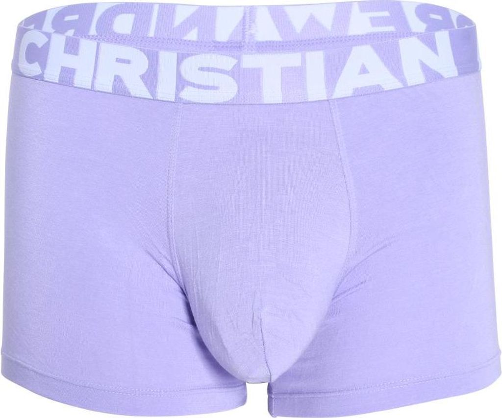 Andrew Christian - Herren Boxer Slip Unterwäsche - ALMOST NAKED Boxer Lavender - 1x Größe XS